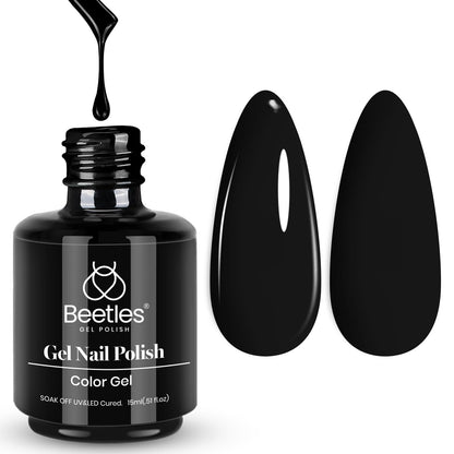 Beetles White Gel Nail Polish,15ml Summer Soak Off UV Gel Polish French Nail Art Manicure Salon DIY Design at Home Gift for Woman - 7DAY'S