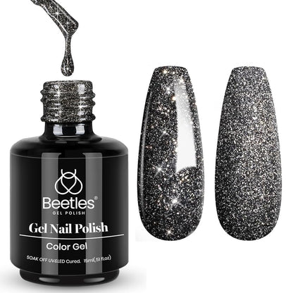 Beetles White Gel Nail Polish,15ml Summer Soak Off UV Gel Polish French Nail Art Manicure Salon DIY Design at Home Gift for Woman - 7DAY'S
