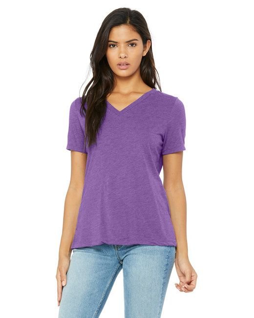 Bella + Canvas 6415 Ladies' Relaxed Triblend V - Neck T-Shirt - 7DAY'S