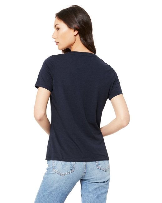 Bella + Canvas 6415 Ladies' Relaxed Triblend V - Neck T-Shirt - 7DAY'S