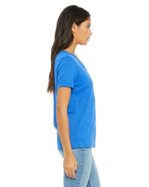 Bella + Canvas 6415 Ladies' Relaxed Triblend V - Neck T-Shirt - 7DAY'S