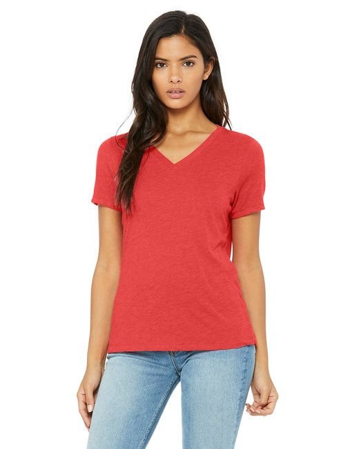 Bella + Canvas 6415 Ladies' Relaxed Triblend V - Neck T-Shirt - 7DAY'S