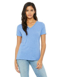 Bella + Canvas 6415 Ladies' Relaxed Triblend V - Neck T-Shirt - 7DAY'S