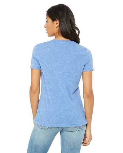 Bella + Canvas 6415 Ladies' Relaxed Triblend V - Neck T-Shirt - 7DAY'S