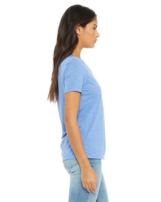 Bella + Canvas 6415 Ladies' Relaxed Triblend V - Neck T-Shirt - 7DAY'S
