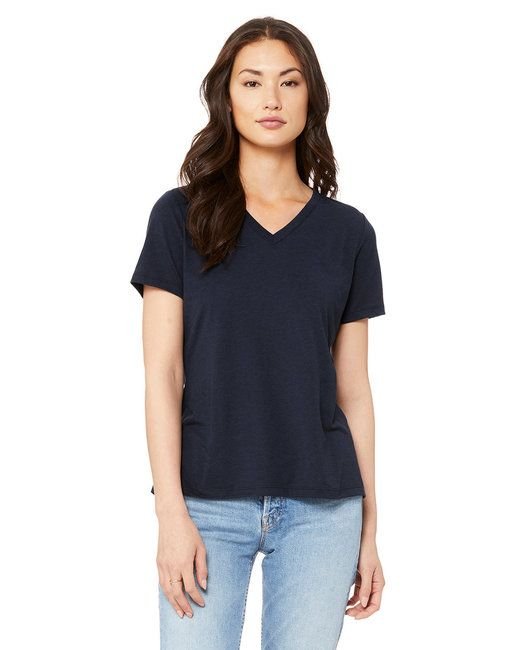Bella + Canvas 6415 Ladies' Relaxed Triblend V - Neck T-Shirt - 7DAY'S