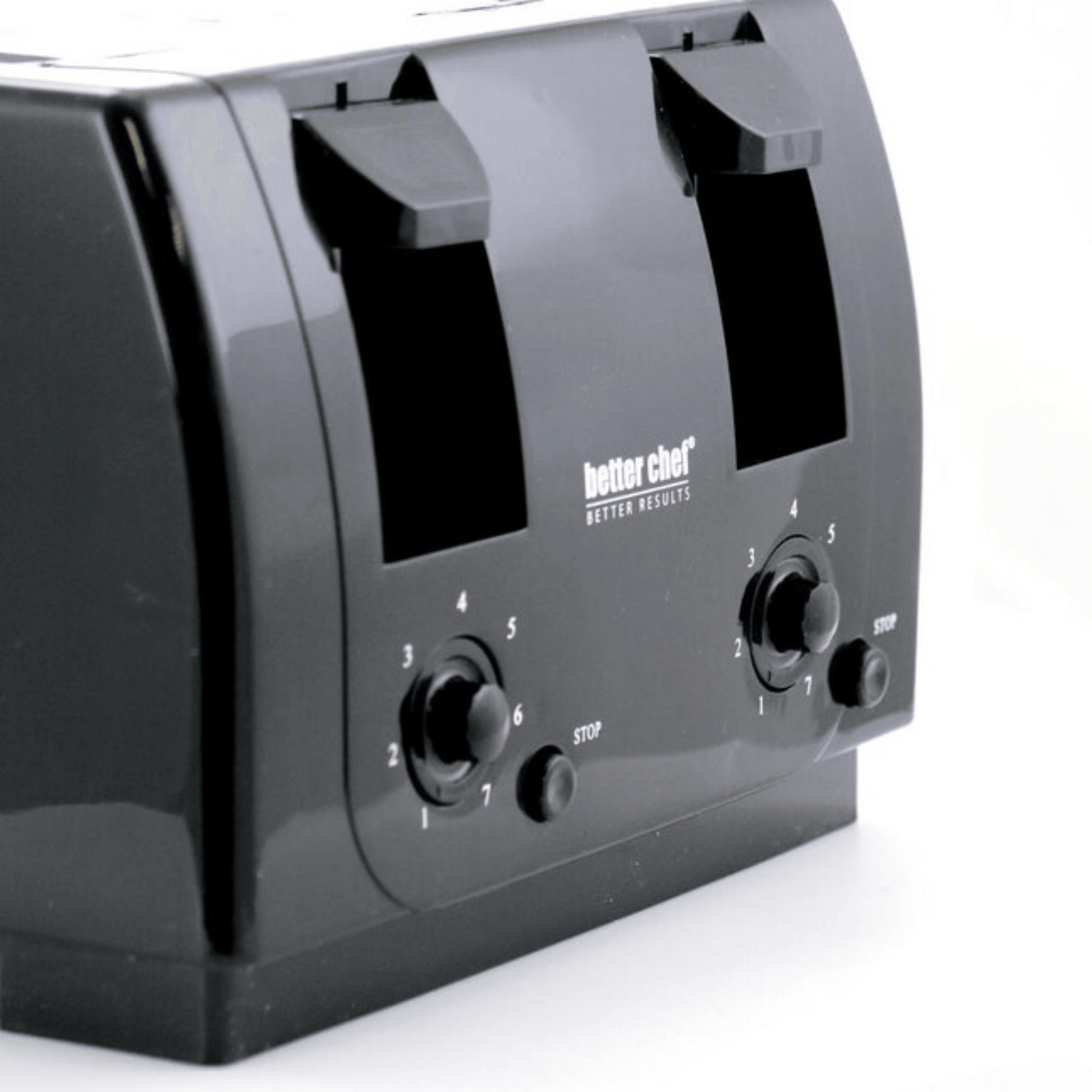 Better Chef Wide Slot 4 - Slice Dual Control Toaster - 7DAY'S