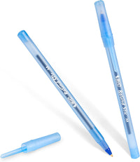 BIC Round Stic Xtra Life Ballpoint Pen, Ultra Long Lasting and Consistent Ink Flow, 60 - Count in Black Ink - 7DAY'S