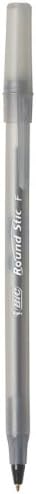 BIC Round Stic Xtra Life Ballpoint Pen, Ultra Long Lasting and Consistent Ink Flow, 60 - Count in Black Ink - 7DAY'S
