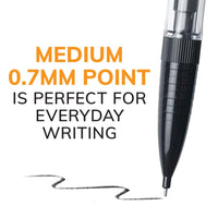 BIC Xtra Smooth Mechanical Pencil with 0.7 mm Medium Point, Refillable and Retractable, 40 - Count Pack - 7DAY'S
