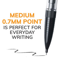 BIC Xtra Smooth Mechanical Pencil with 0.7 mm Medium Point, Refillable and Retractable, 40 - Count Pack - 7DAY'S