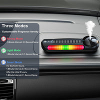 Big G Atmosphere Lamp with Bluetooth Speaker, Night Light & Solar Smart Car Air Freshener with Auto On/Off, Aluminum Alloy Body, 3 Mode - 7DAY'S