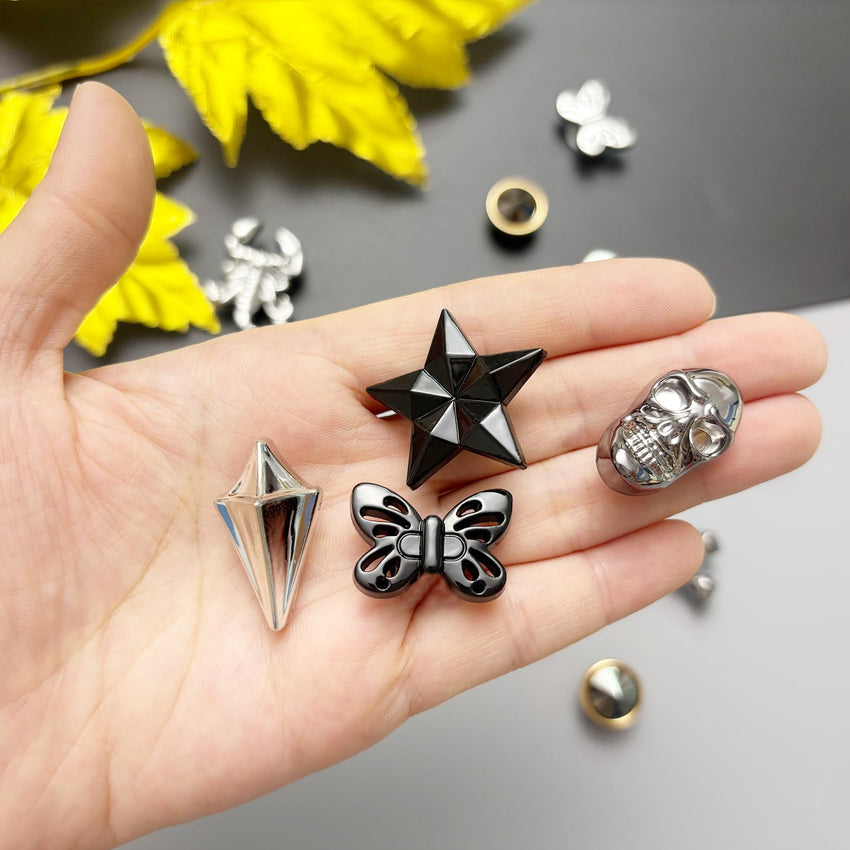 Bling Shoe Charms for Women, Sparkle Rhinestones Shoe Decoration Charms, Girly Shoe Chains for Clog Sandals, DIY Shoe Accessories for Party Favor - 7DAY'S