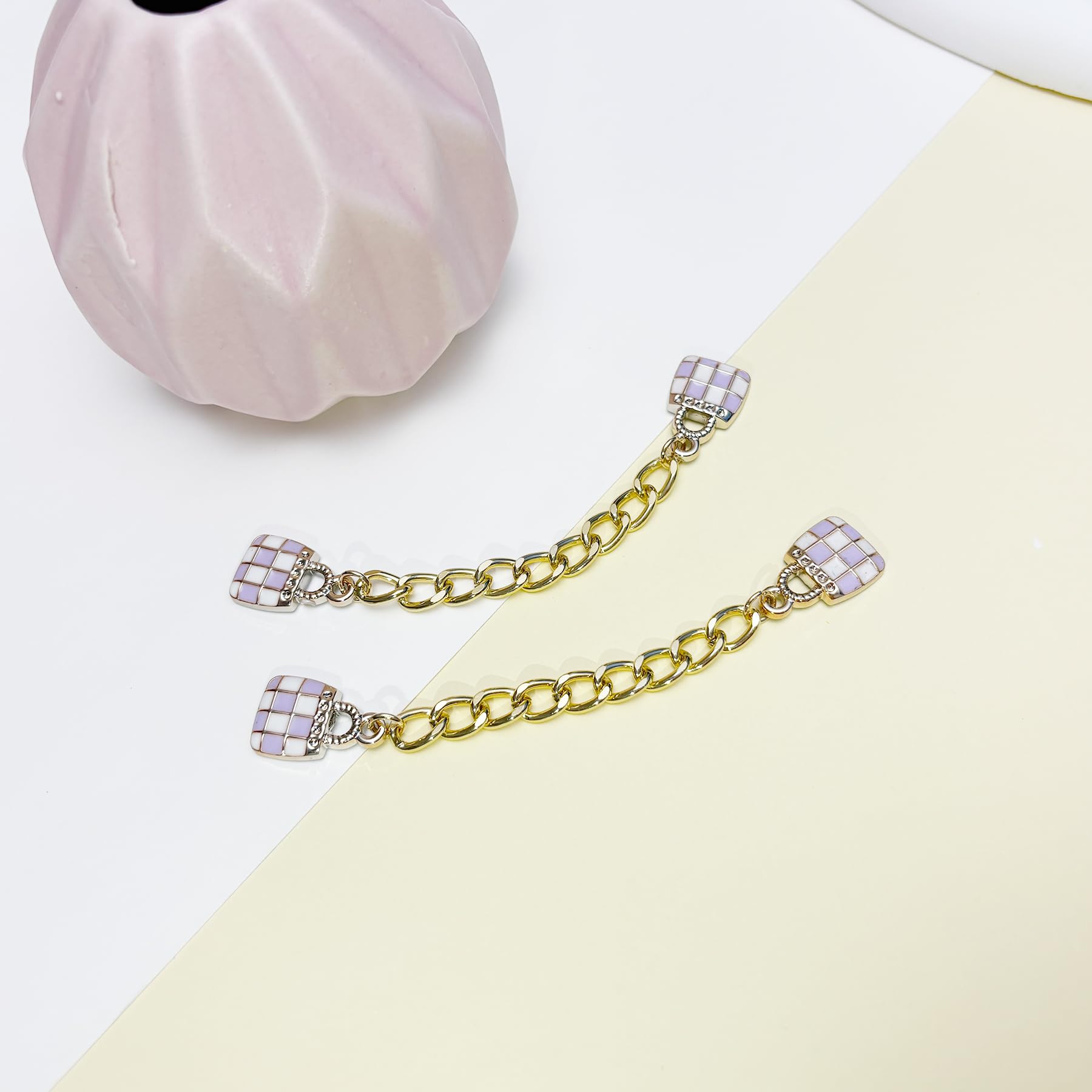 Bling Shoe Charms for Women, Sparkle Rhinestones Shoe Decoration Charms, Girly Shoe Chains for Clog Sandals, DIY Shoe Accessories for Party Favor - 7DAY'S