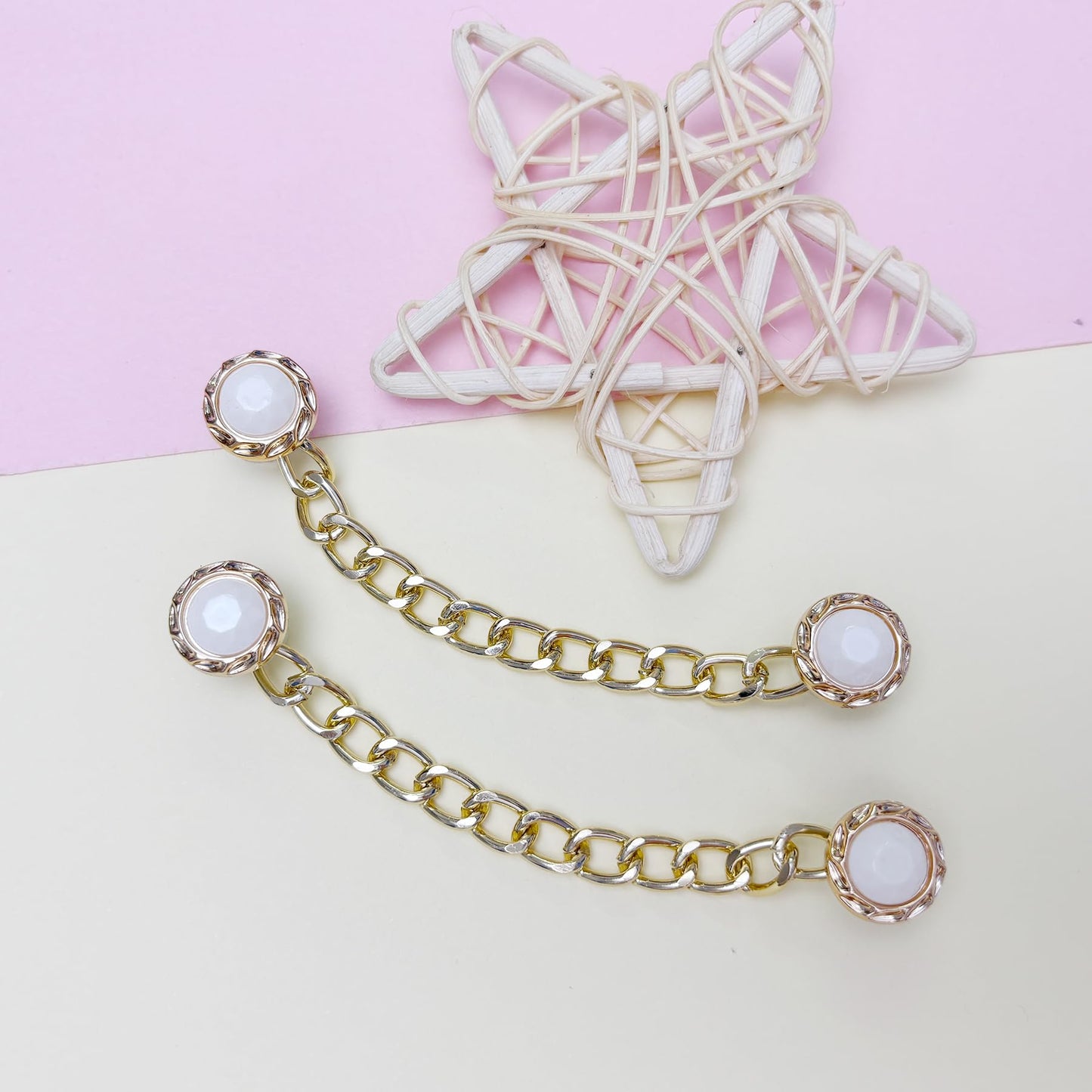 Bling Shoe Charms for Women, Sparkle Rhinestones Shoe Decoration Charms, Girly Shoe Chains for Clog Sandals, DIY Shoe Accessories for Party Favor - 7DAY'S