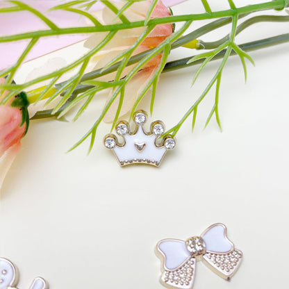 Bling Shoe Charms for Women, Sparkle Rhinestones Shoe Decoration Charms, Girly Shoe Chains for Clog Sandals, DIY Shoe Accessories for Party Favor - 7DAY'S