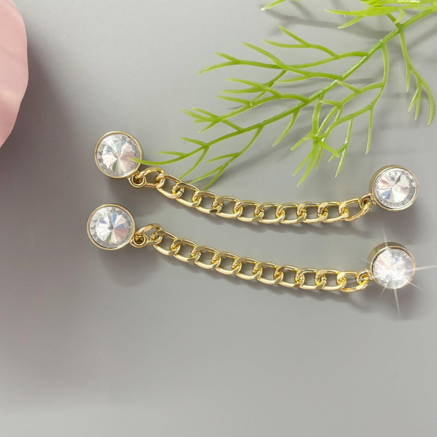 Bling Shoe Charms for Women, Sparkle Rhinestones Shoe Decoration Charms, Girly Shoe Chains for Clog Sandals, DIY Shoe Accessories for Party Favor - 7DAY'S