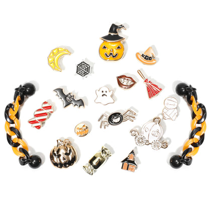 Bling Shoe Charms for Women, Sparkle Rhinestones Shoe Decoration Charms, Girly Shoe Chains for Clog Sandals, DIY Shoe Accessories for Party Favor - 7DAY'S