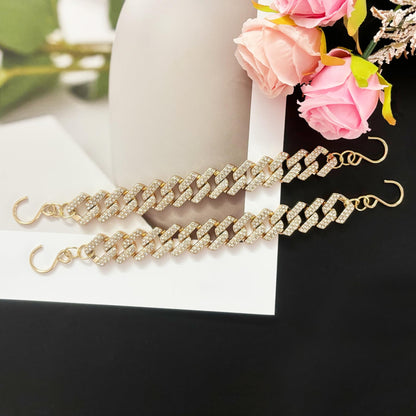 Bling Shoe Charms for Women, Sparkle Rhinestones Shoe Decoration Charms, Girly Shoe Chains for Clog Sandals, DIY Shoe Accessories for Party Favor - 7DAY'S