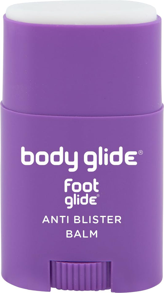 Body Glide Foot Glide Anti Blister Balm | blister prevention for heels, shoes, cleats, boots, socks, and sandals | Use on toes, heel, ankle, arch, sole and ball of foot | 0.8oz - 7DAY'S