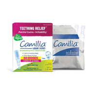 Boiron Camilia Teething Drops for Daytime and Nighttime Relief of Painful or Swollen Gums and Irritability in Babies - 30 Count - 7DAY'S