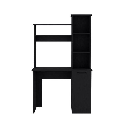 Bookcase XS Benzoni, Office, Black - 7DAY'S