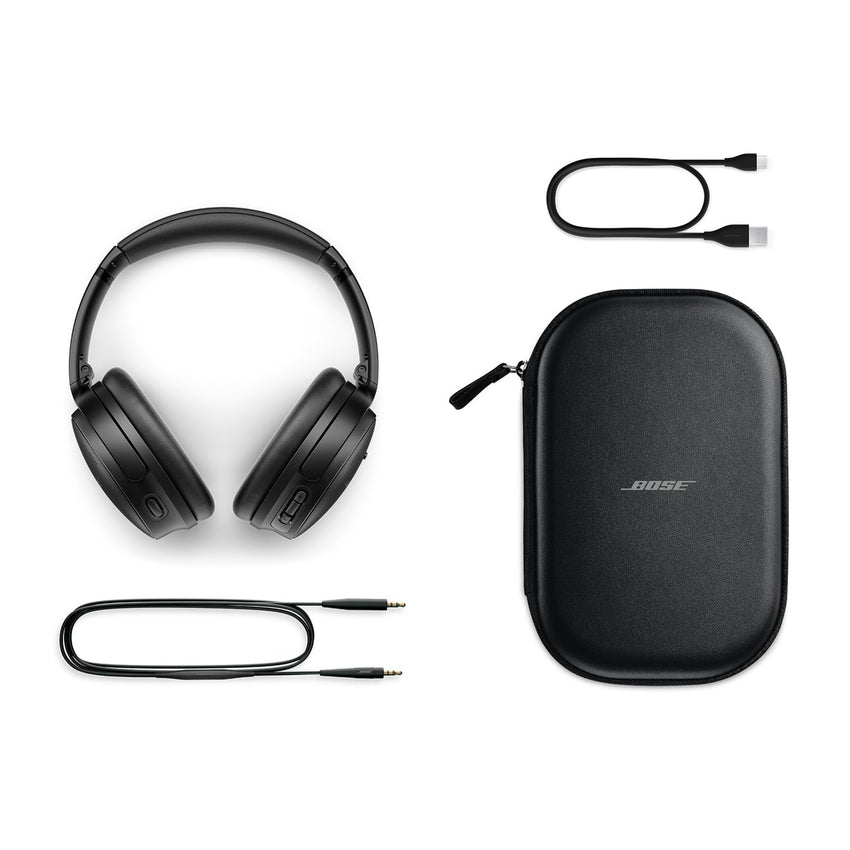 Bose QuietComfort Bluetooth Headphones, Wireless Headphones with Active Over Ear Noise Cancelling and Mic, Deep Bass, Up to 24 Hours of Playtime, Blue Dusk - Limited Edition Color - 7DAY'S