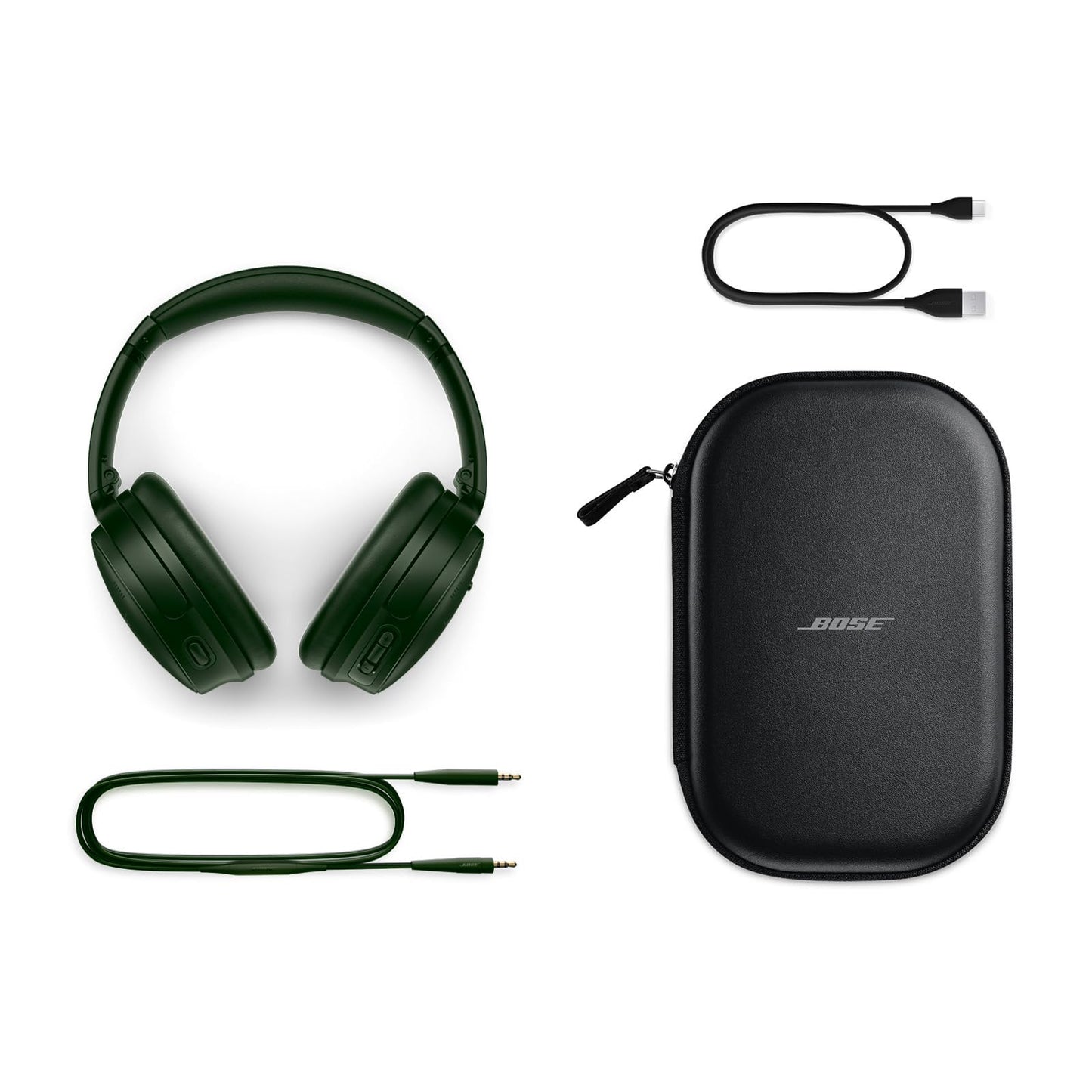 Bose QuietComfort Bluetooth Headphones, Wireless Headphones with Active Over Ear Noise Cancelling and Mic, Deep Bass, Up to 24 Hours of Playtime, Blue Dusk - Limited Edition Color - 7DAY'S