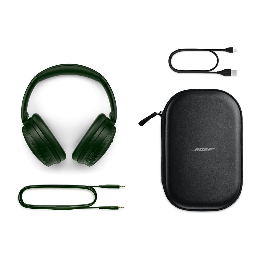 Bose QuietComfort Bluetooth Headphones, Wireless Headphones with Active Over Ear Noise Cancelling and Mic, Deep Bass, Up to 24 Hours of Playtime, Blue Dusk - Limited Edition Color - 7DAY'S
