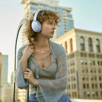 Bose QuietComfort Bluetooth Headphones, Wireless Headphones with Active Over Ear Noise Cancelling and Mic, Deep Bass, Up to 24 Hours of Playtime, Blue Dusk - Limited Edition Color - 7DAY'S