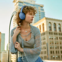 Bose QuietComfort Bluetooth Headphones, Wireless Headphones with Active Over Ear Noise Cancelling and Mic, Deep Bass, Up to 24 Hours of Playtime, Blue Dusk - Limited Edition Color - 7DAY'S