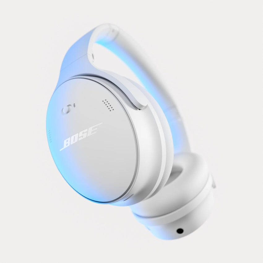 Bose QuietComfort Bluetooth Headphones, Wireless Headphones with Active Over Ear Noise Cancelling and Mic, Deep Bass, Up to 24 Hours of Playtime, Blue Dusk - Limited Edition Color - 7DAY'S