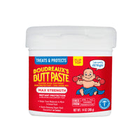 Boudreaux's Butt Paste Maximum Strength Diaper Rash Cream, Ointment for Baby, 4 oz Tube - 7DAY'S