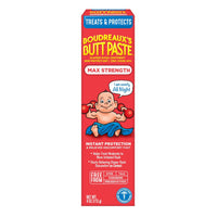 Boudreaux's Butt Paste Maximum Strength Diaper Rash Cream, Ointment for Baby, 4 oz Tube - 7DAY'S