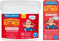 Boudreaux's Butt Paste Maximum Strength Diaper Rash Cream, Ointment for Baby, 4 oz Tube - 7DAY'S