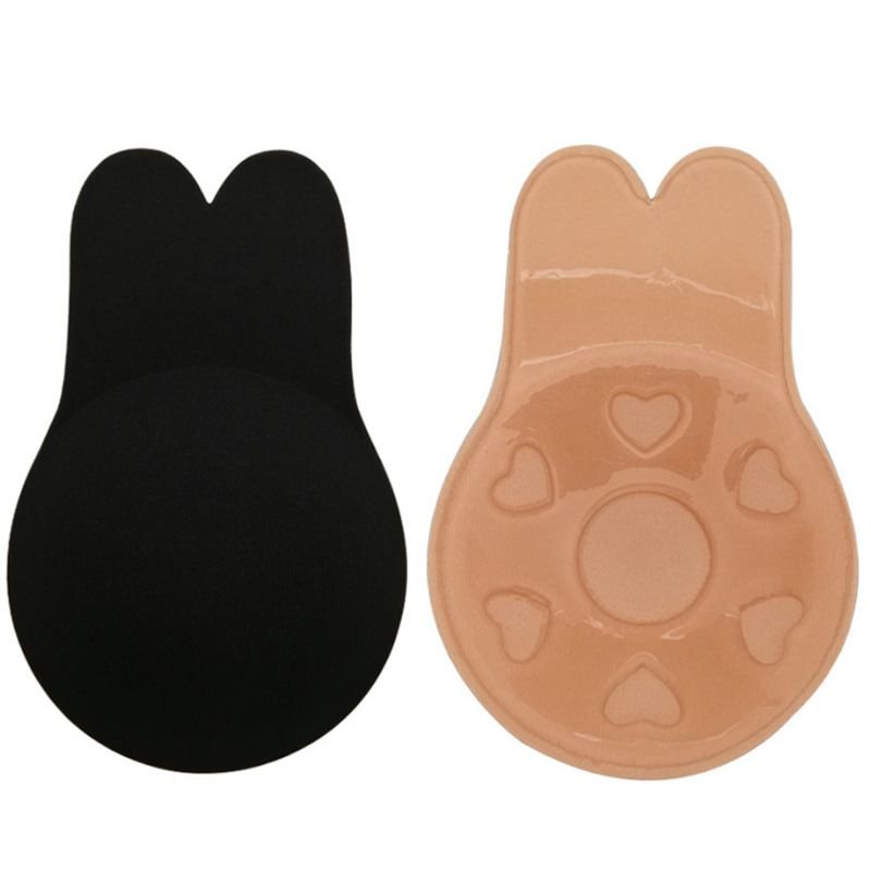 Breathable Lifting Nipple Invisible Silicone Breathable Support Lift Breast Rabbit Ear Chest Stickers - 7DAY'S