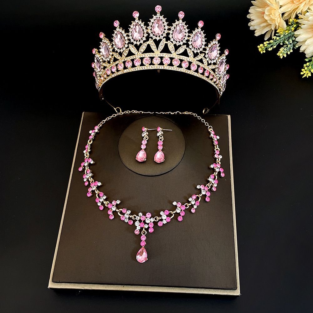 Bridal Crown Three Piece Set - 7DAY'S