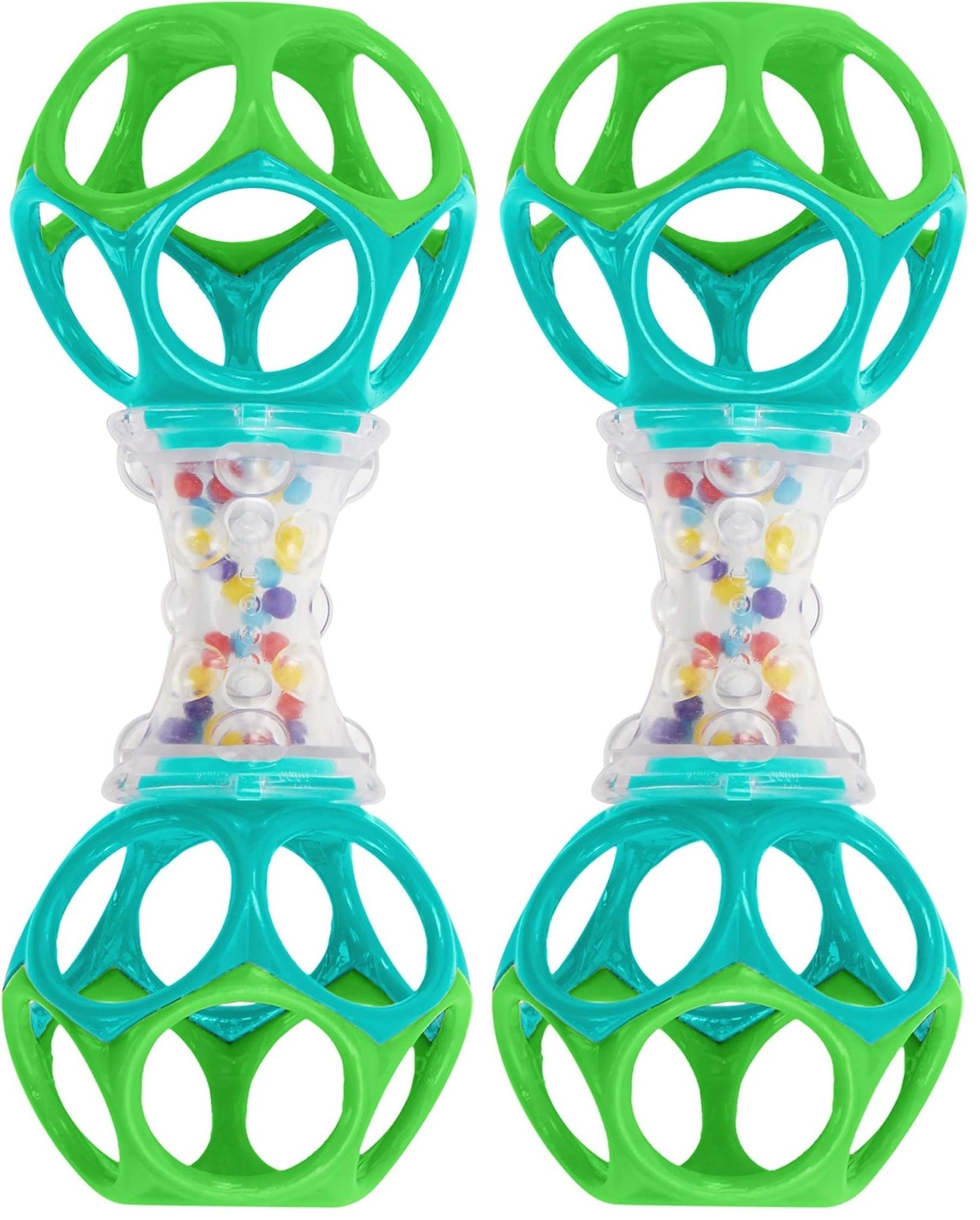 Bright Starts Oball Shaker Rattle Toy, Ages Newborn Plus - 7DAY'S