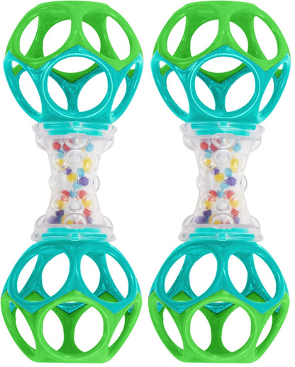 Bright Starts Oball Shaker Rattle Toy, Ages Newborn Plus - 7DAY'S