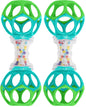 Bright Starts Oball Shaker Rattle Toy, Ages Newborn Plus - 7DAY'S