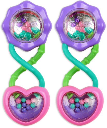 Bright Starts Oball Shaker Rattle Toy, Ages Newborn Plus - 7DAY'S