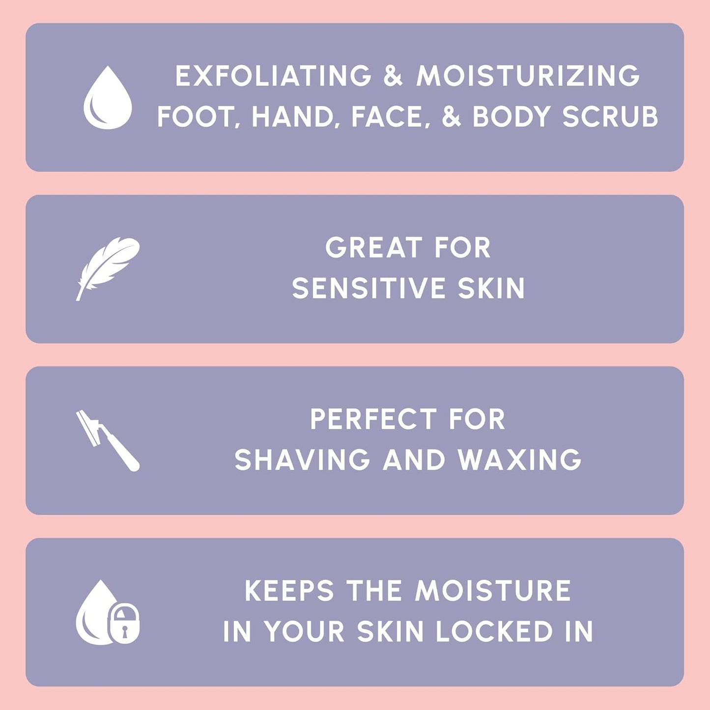 Brooklyn Botany Brown Sugar Body Scrub - Moisturizing and Exfoliating Body, Face, Hand, Foot Scrub - Fights Acne, Fine Lines & Wrinkles, Great Gifts For Women & Men - 10 oz - 7DAY'S