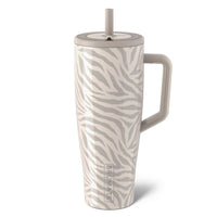 BrüMate Era 40 oz Tumbler with Handle and Straw | 100% Leakproof Insulated Tumbler with Lid and Straw | Made of Stainless Steel | Cup Holder Friendly Base | 40oz (Mocha) - 7DAY'S