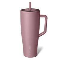 BrüMate Era 40 oz Tumbler with Handle and Straw | 100% Leakproof Insulated Tumbler with Lid and Straw | Made of Stainless Steel | Cup Holder Friendly Base | 40oz (Mocha) - 7DAY'S