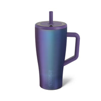 BrüMate Era 40 oz Tumbler with Handle and Straw | 100% Leakproof Insulated Tumbler with Lid and Straw | Made of Stainless Steel | Cup Holder Friendly Base | 40oz (Mocha) - 7DAY'S