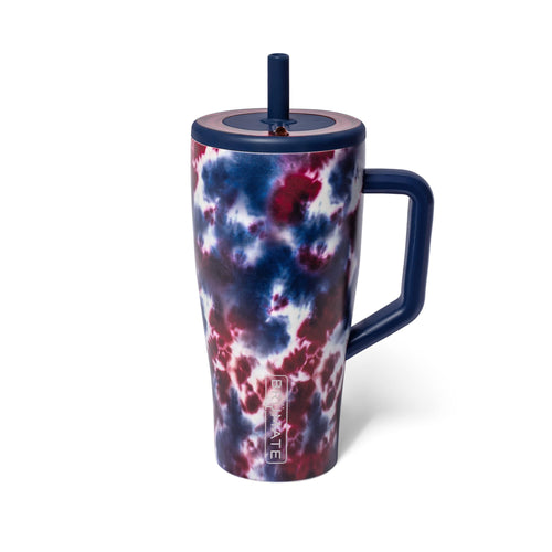 BrüMate Era 40 oz Tumbler with Handle and Straw | 100% Leakproof Insulated Tumbler with Lid and Straw | Made of Stainless Steel | Cup Holder Friendly Base | 40oz (Mocha) - 7DAY'S