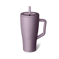 BrüMate Era 40 oz Tumbler with Handle and Straw | 100% Leakproof Insulated Tumbler with Lid and Straw | Made of Stainless Steel | Cup Holder Friendly Base | 40oz (Mocha) - 7DAY'S