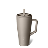 BrüMate Era 40 oz Tumbler with Handle and Straw | 100% Leakproof Insulated Tumbler with Lid and Straw | Made of Stainless Steel | Cup Holder Friendly Base | 40oz (Mocha) - 7DAY'S