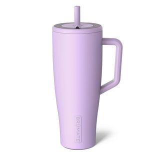 BrüMate Era 40 oz Tumbler with Handle and Straw | 100% Leakproof Insulated Tumbler with Lid and Straw | Made of Stainless Steel | Cup Holder Friendly Base | 40oz (Mocha)