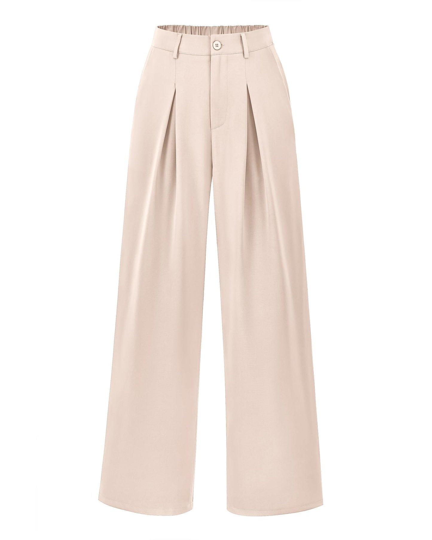 BTFBM Women High Waist Palazzo Pants Fall 2025 Casual Wide Leg Trousers Loose Work Office Business Suit Pant Pockets - 7DAY'S
